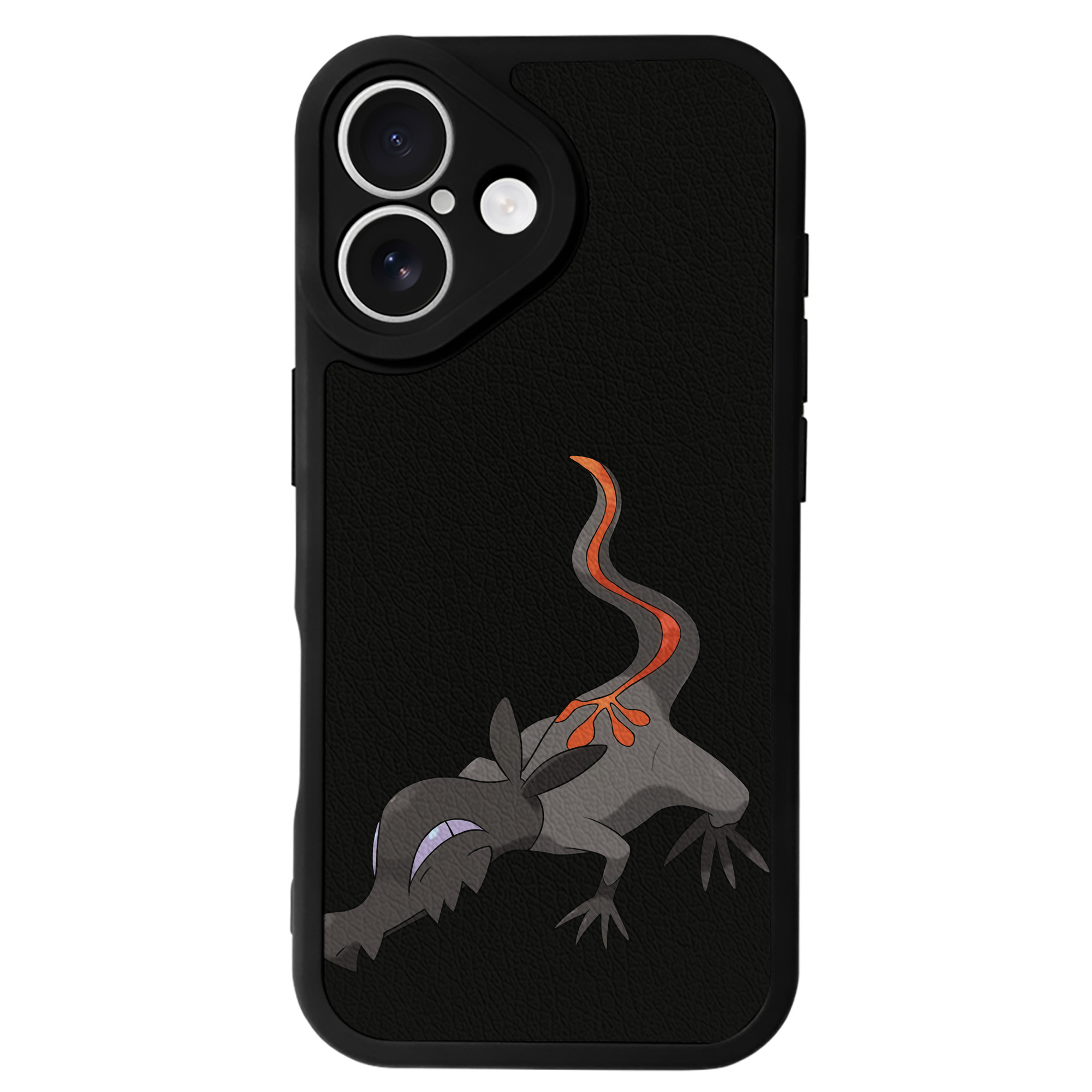（画像用） ポケットモンスター Pokémon 【iPhone 16シリーズ対応】シリコンスマホケース（レザー調） 材質：シリコン